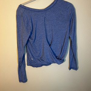Lululemon longsleeve open back
